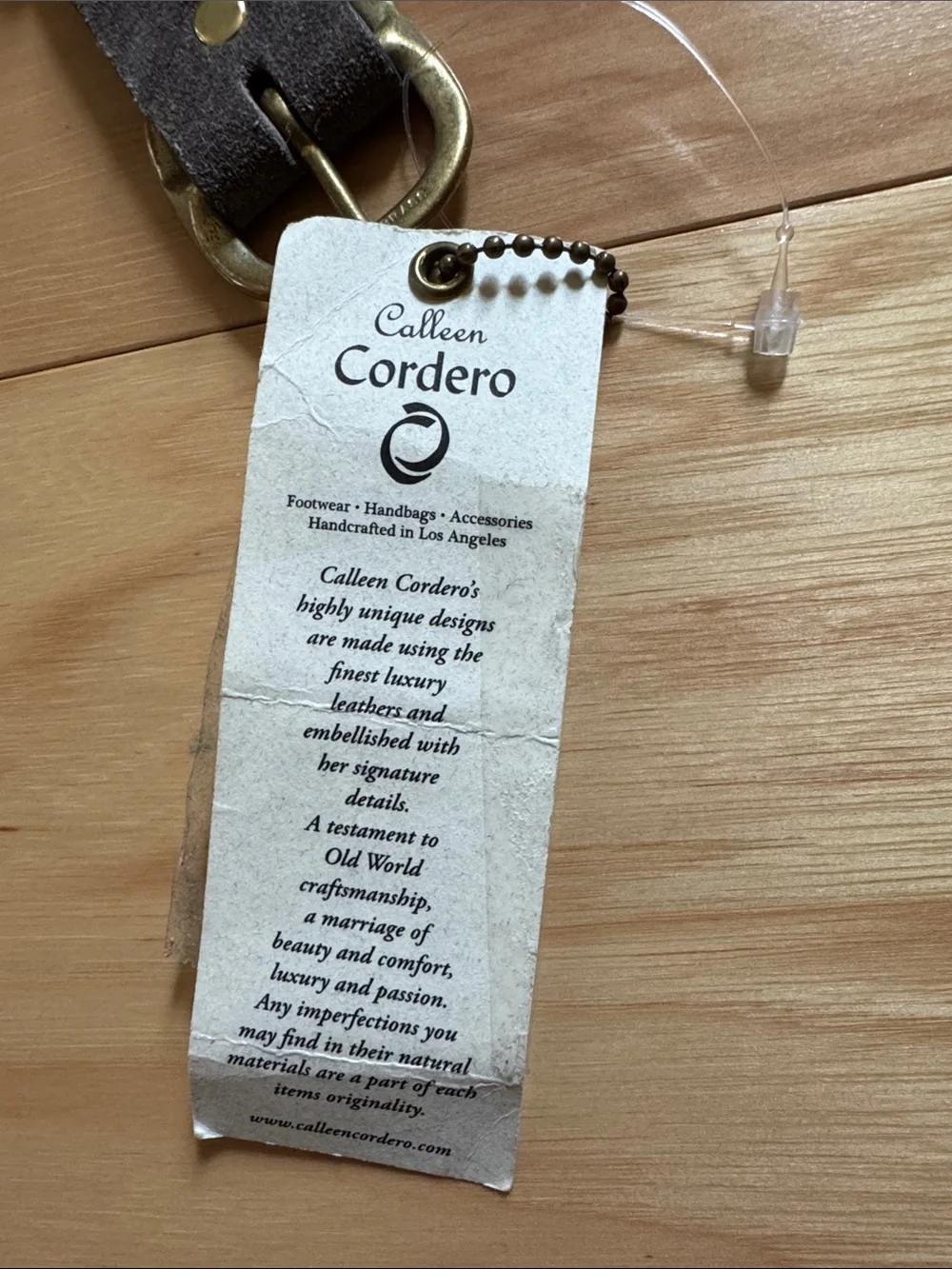 Calleen Cordero Mala Belt